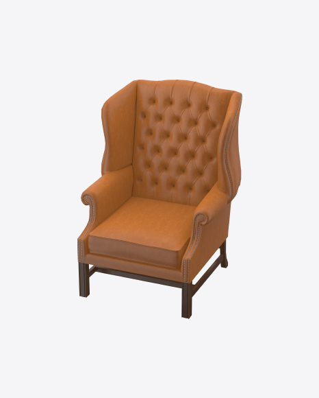 Leather Armchair PNG