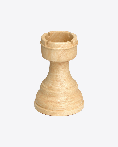 Chess White Rook Piece