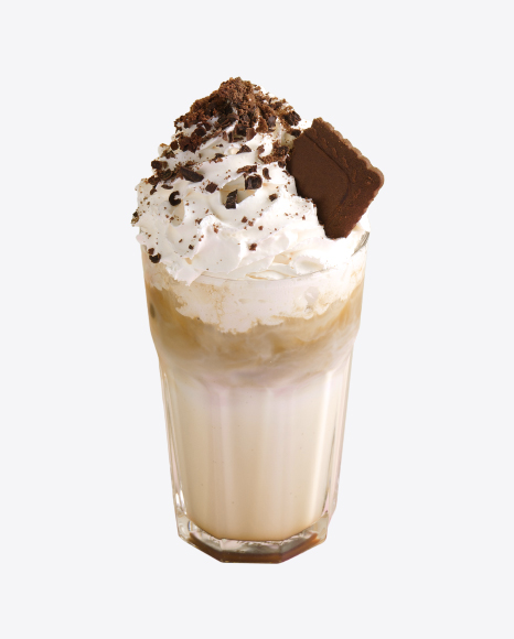 Coffee with Cream and Cookie
