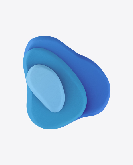Blue Abstract Object