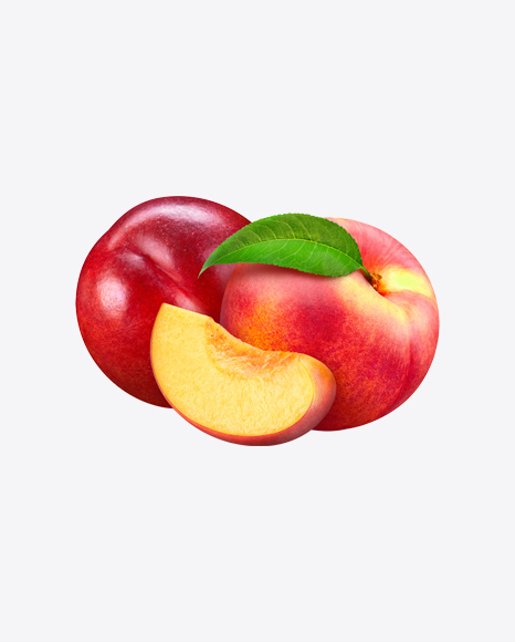 Two Nectarines & Slice
