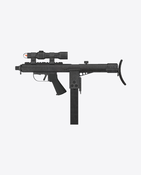 Sidewinder Submachine Gun PNG