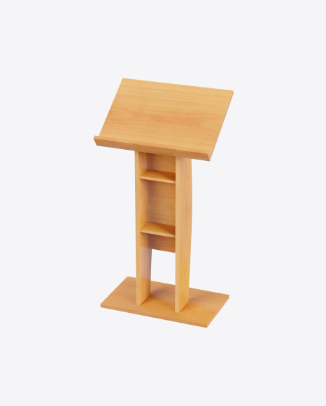 Wooden Lectern