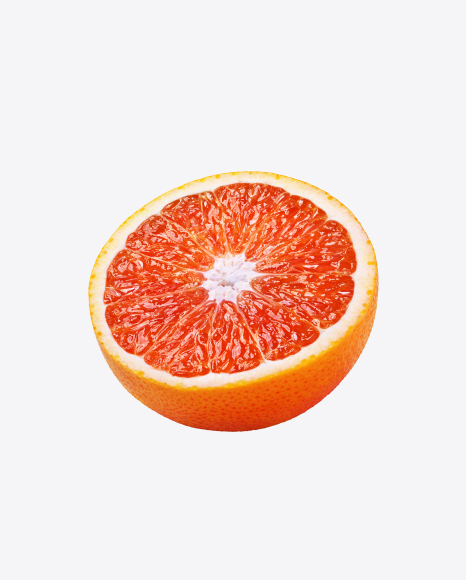 Half of Red Orange PNG