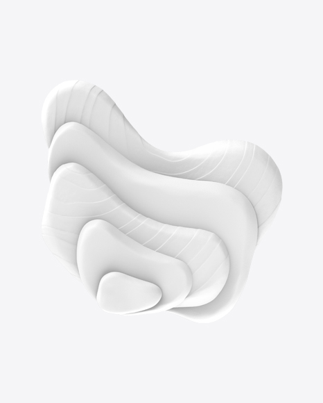 White Abstract Object
