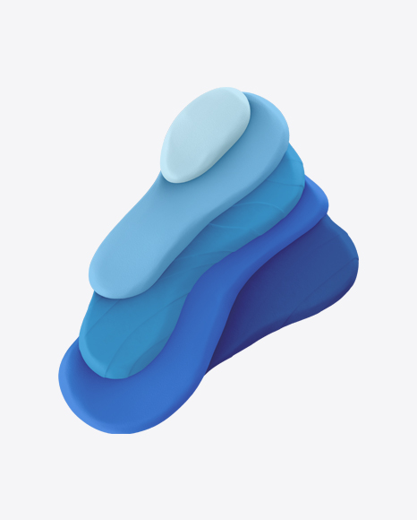 Blue Abstract Object