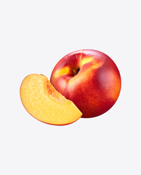 Whole Nectarine & Slice