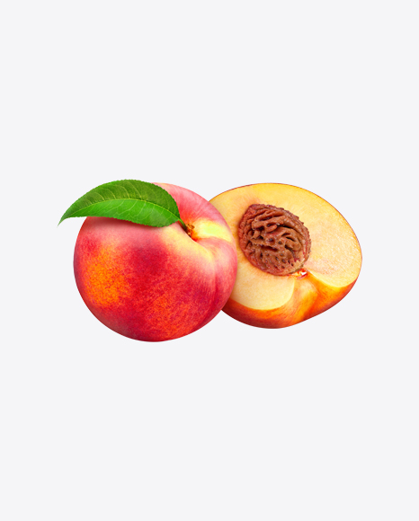 Whole Nectarine & Half