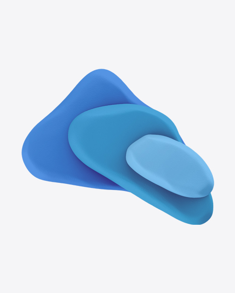 Blue Abstract Object