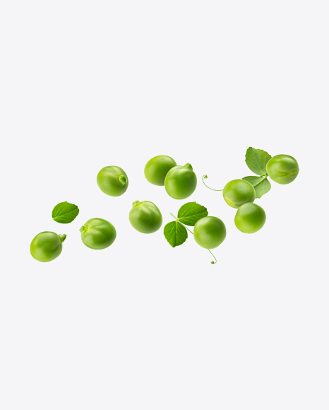 Green Peas Set PNG