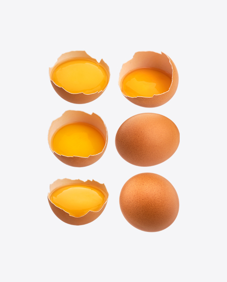 Raw Chicken Eggs PNG