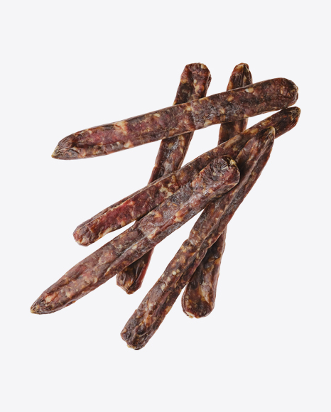 Dried Jerked Pork Sausages PNG
