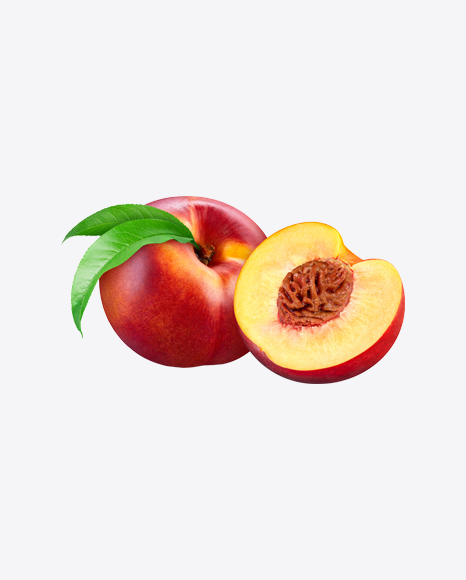 Whole Nectarine & Half