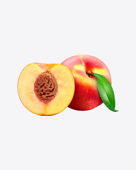 Whole Nectarine & Half