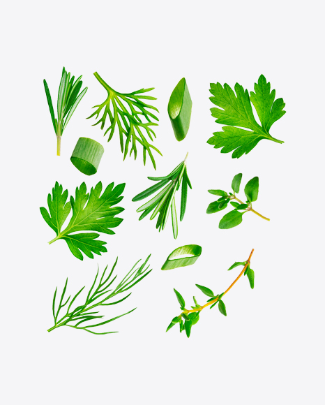 Greens Set PNG