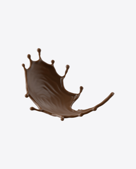 Chocolate Milk Splash PNG