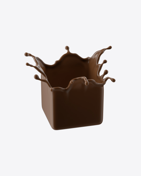 Chocolate Milk Splash PNG