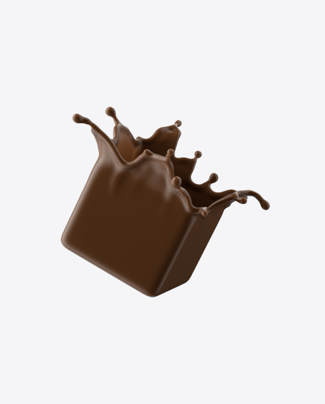 Chocolate Milk Splash PNG