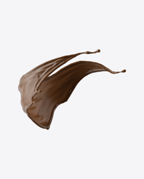 Chocolate Milk Splash PNG