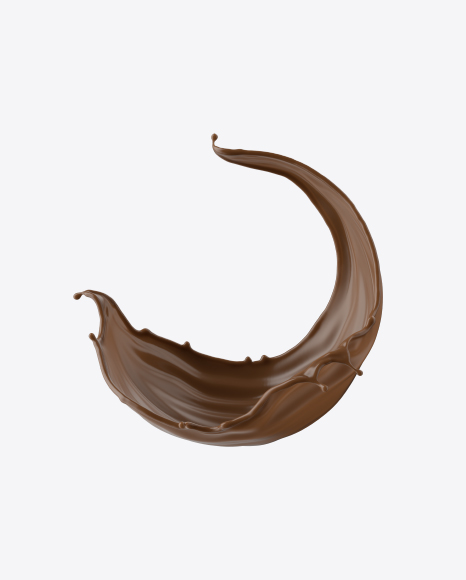 Chocolate Milk Splash PNG