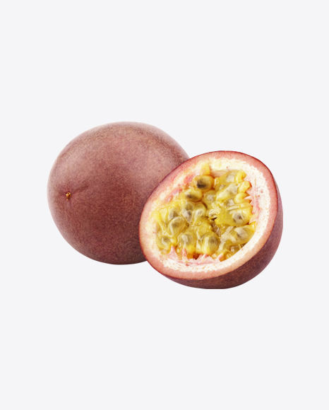 Passion Fruit with Half PNG