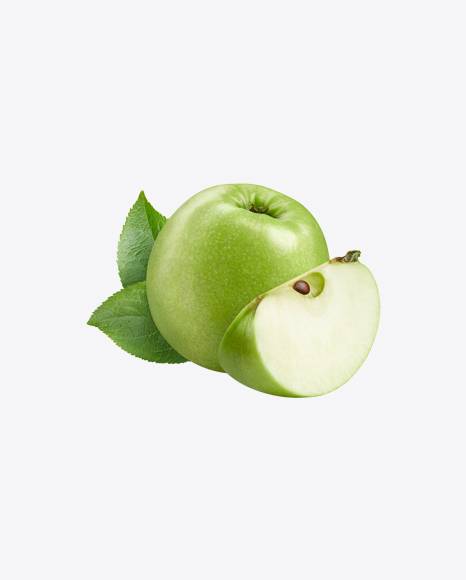 Green Apple w/ Slice