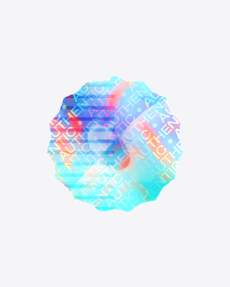 Holographic Sticker PNG