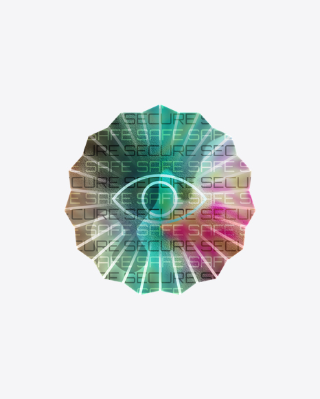 Holographic Sticker PNG