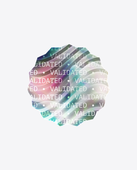 Holographic Sticker PNG
