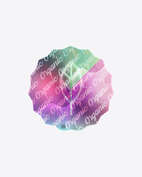 Holographic Sticker PNG
