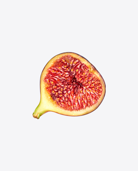 Half of Fig Fruit