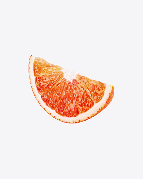 Red Orange Slice PNG
