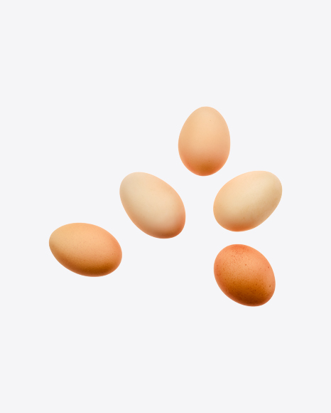 Raw Eggs Set PNG