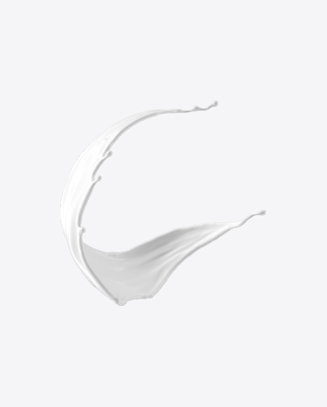 White Milk Splash PNG