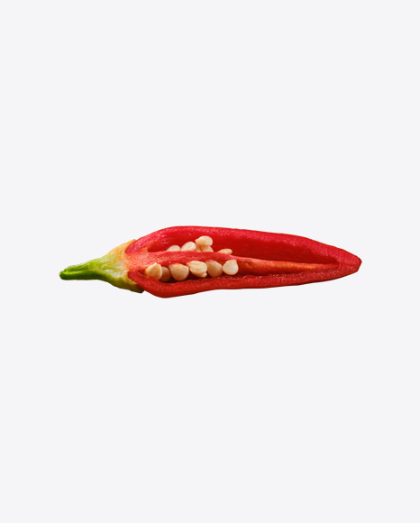 Red Chili Pepper Slice PNG