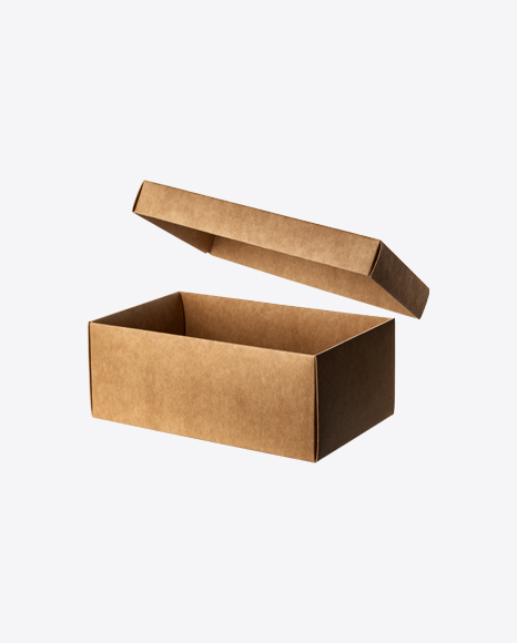 Kraft Paper Box PNG