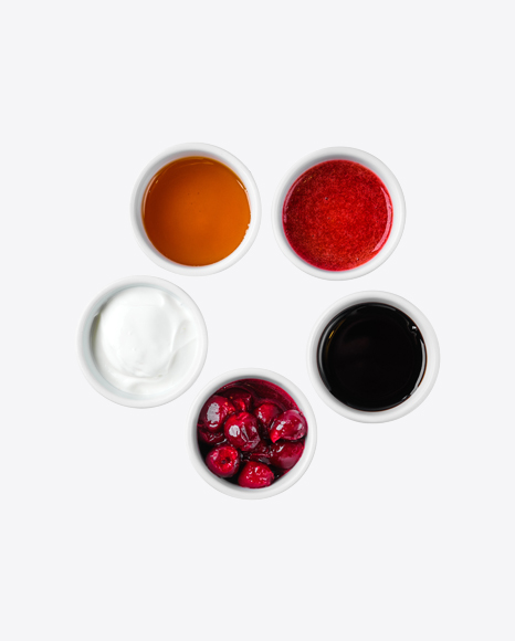 Breakfast Dips Set PNG