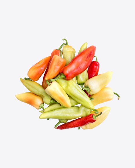 Download Peppers Set Transparent PNG on YELLOW Images