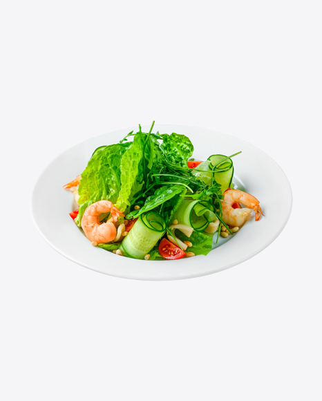 Green Salad w/ Shrimps PNG