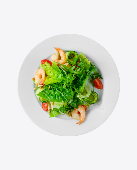 Green Salad w/ Shrimps PNG