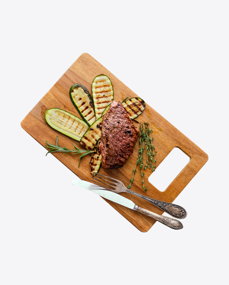 Roasted Beef w/ Roasted Zucchini PNG
