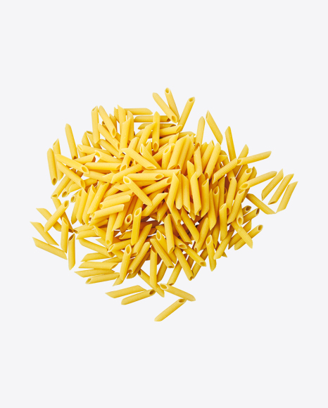 Pile of Penne Pasta PNG