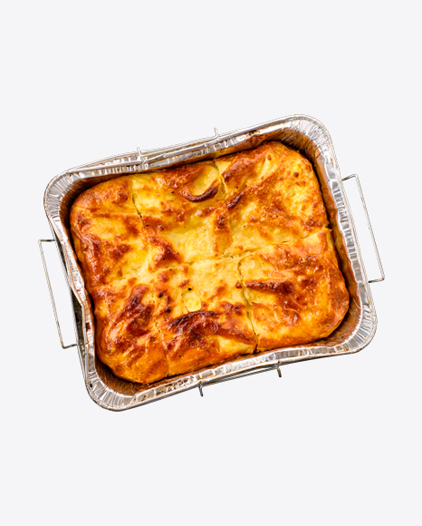 Casserole in Foiled Form PNG