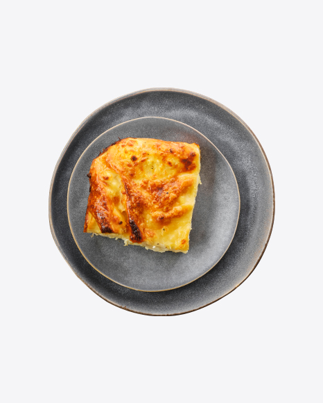 Casserole Piece in Plate