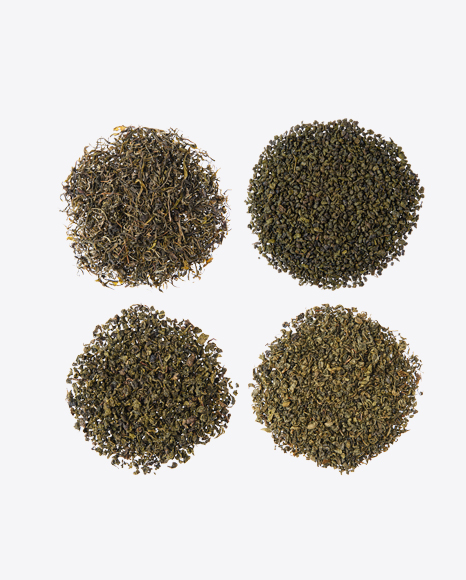 Green Tea Set PNG