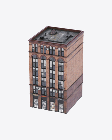 Brick Building PNG