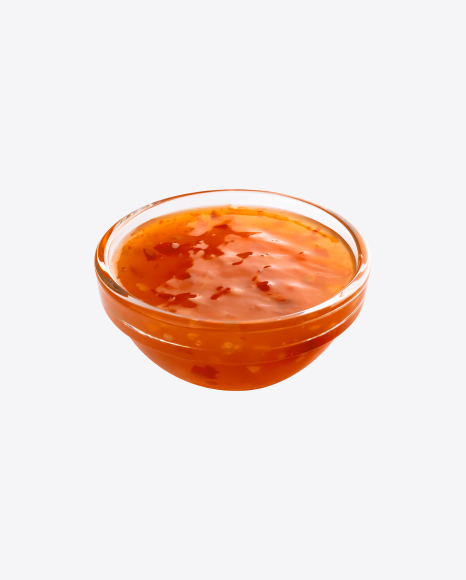 Sour Sweet Sauce in Bowl PNG