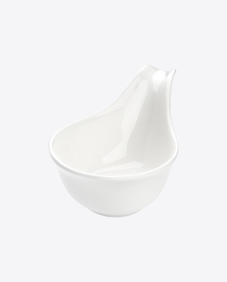 White Ceramic Spoon PNG