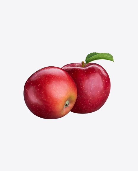 Two Red Apples