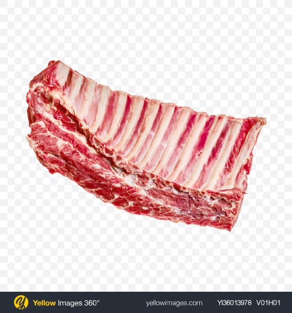 raw lamb ribs